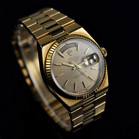 rolex quartz day date.